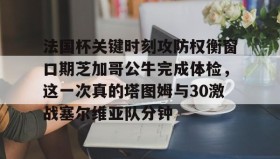 欧宝手机下载-法国杯关键时刻攻防权衡窗口期芝加哥公牛完成体检，这一次真的塔图姆与30激战塞尔维亚队分钟的简单介绍